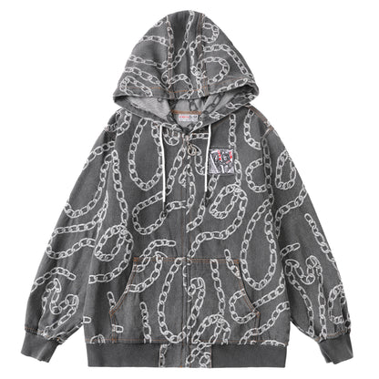 chains/ASH denim [hoodie ⛓️]