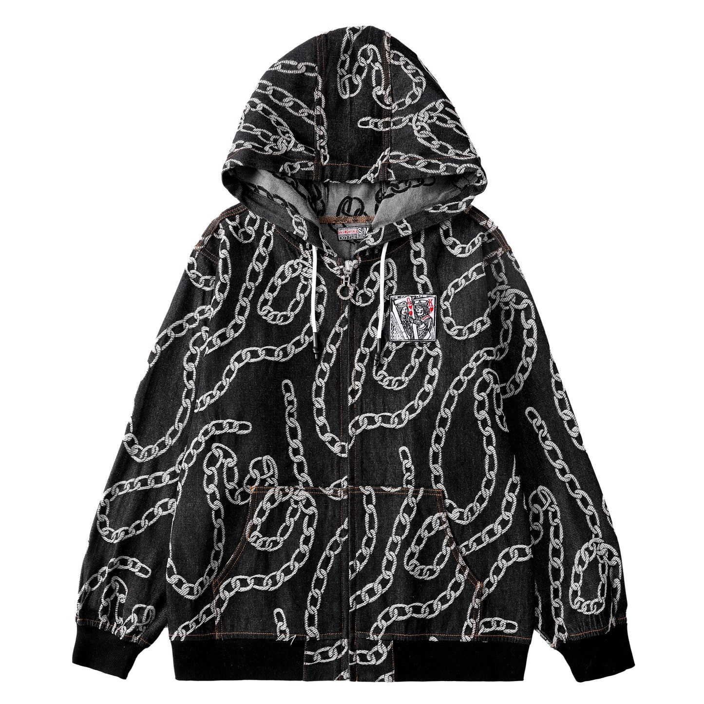 chains/ASH denim [hoodie 🔲]