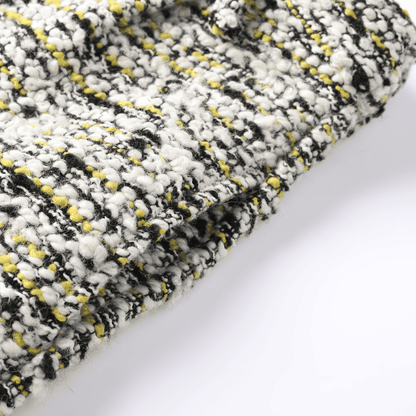 black & yellow/TWEED [pants]