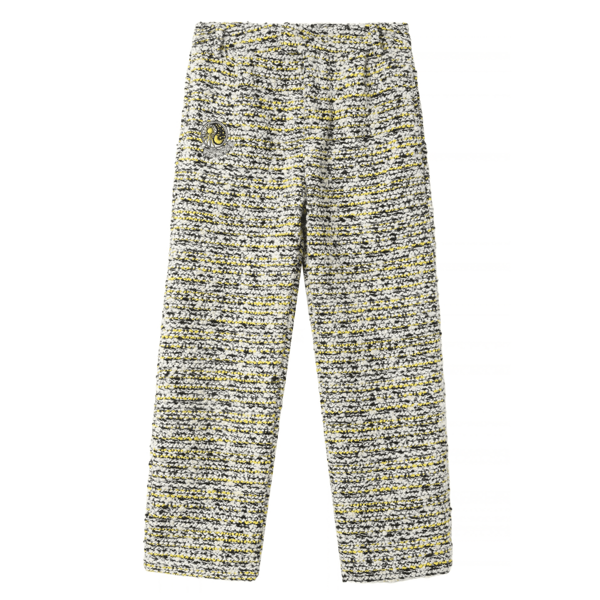 black & yellow/TWEED [pants]