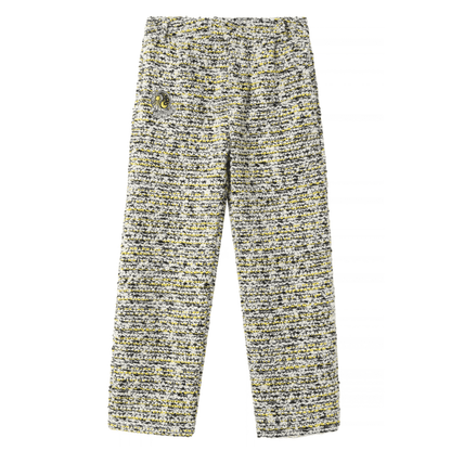 black & yellow/TWEED [pants]