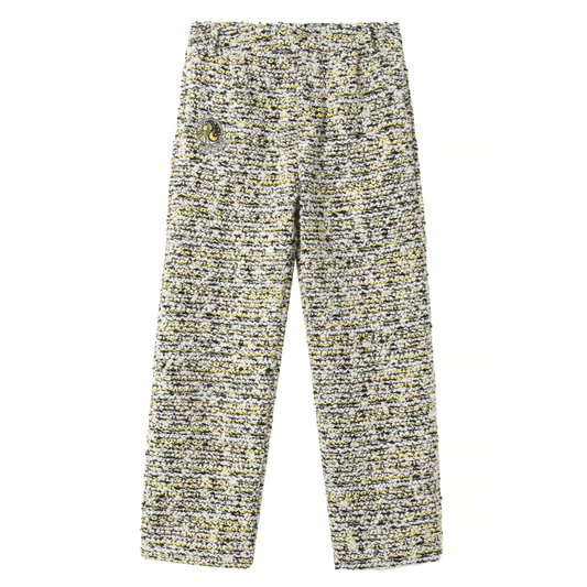 black & yellow/TWEED [pants]