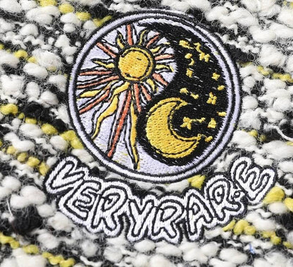 black & yellow/TWEED [pants]
