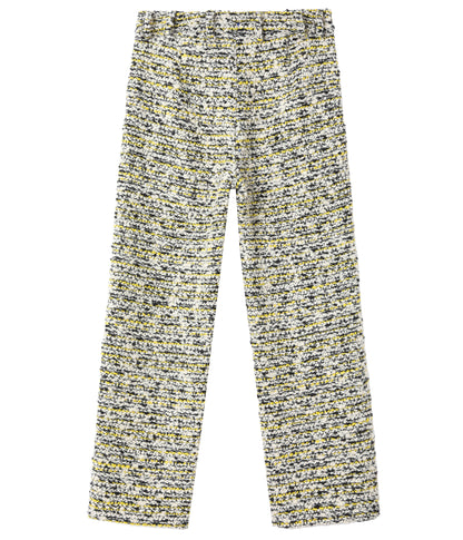 black & yellow/TWEED [pants]