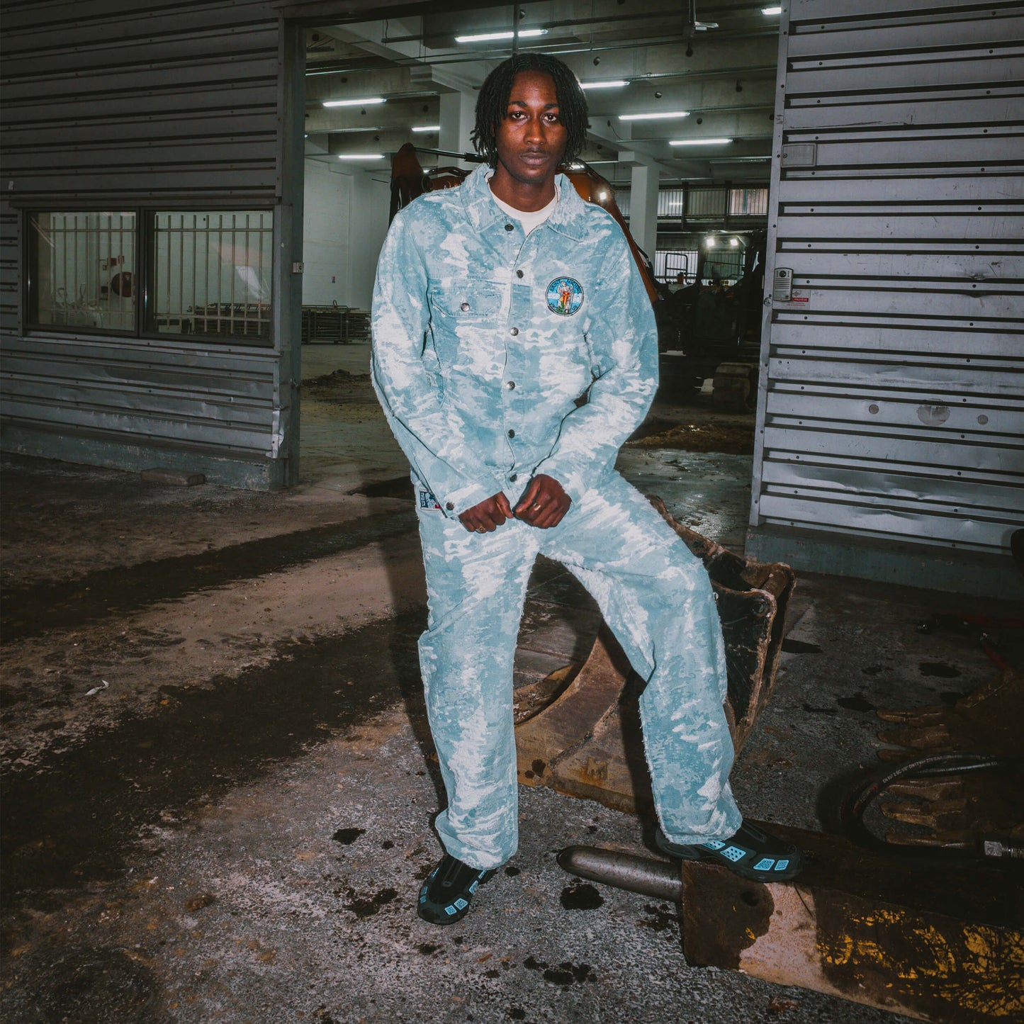 Skel/sword [denim pants]