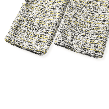 black & yellow/TWEED [pants]