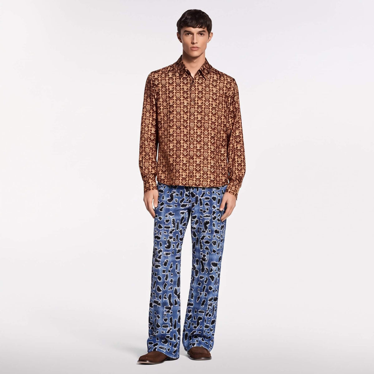 Neo-Pangea/Blu [boro] pants