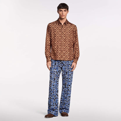 Neo-Pangea/Blu [boro] pants