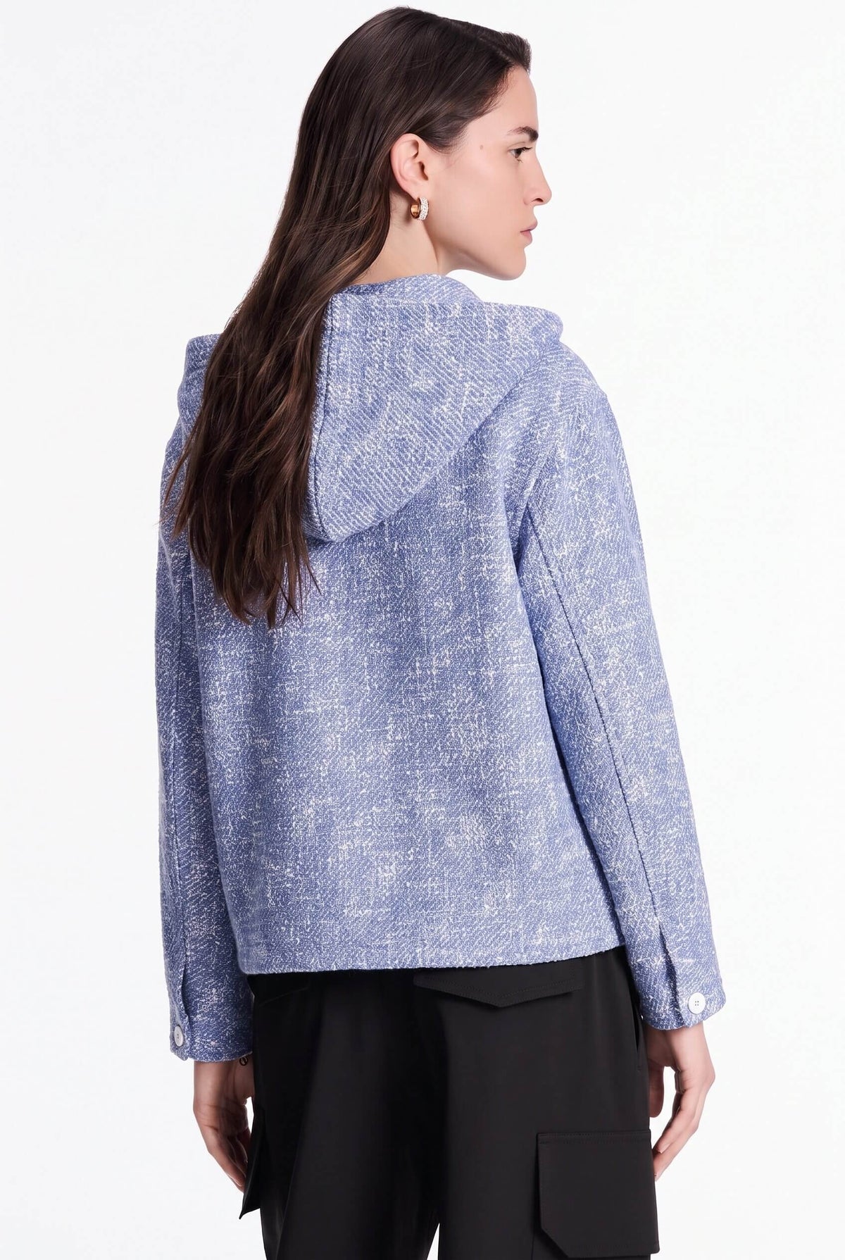 interLACE'd/tweed [hoodie]