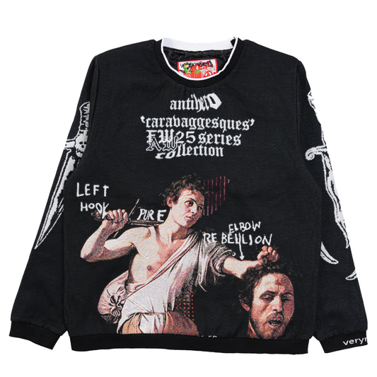 David vs. Goliath//antihero [crewneck]