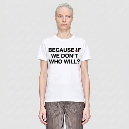 WHO WILL?