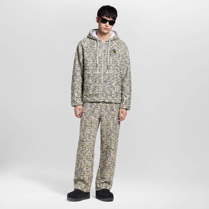 black & yellow/TWEED [pants]