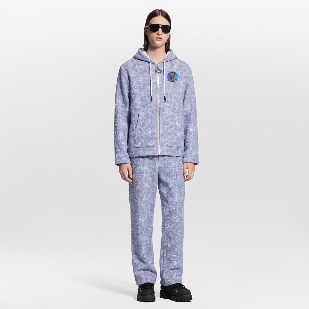 interLACE'd/tweed [hoodie]